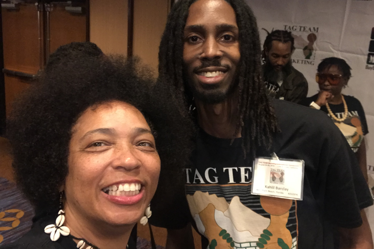 Dorothy and Kahlil, 2019 TAG TEAM Convention - Los Angeles, California